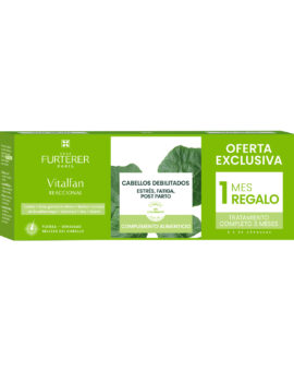 Vitalfan Complemento Alimenticio Anticaida Reaccional 2+1 - Rene Furterer