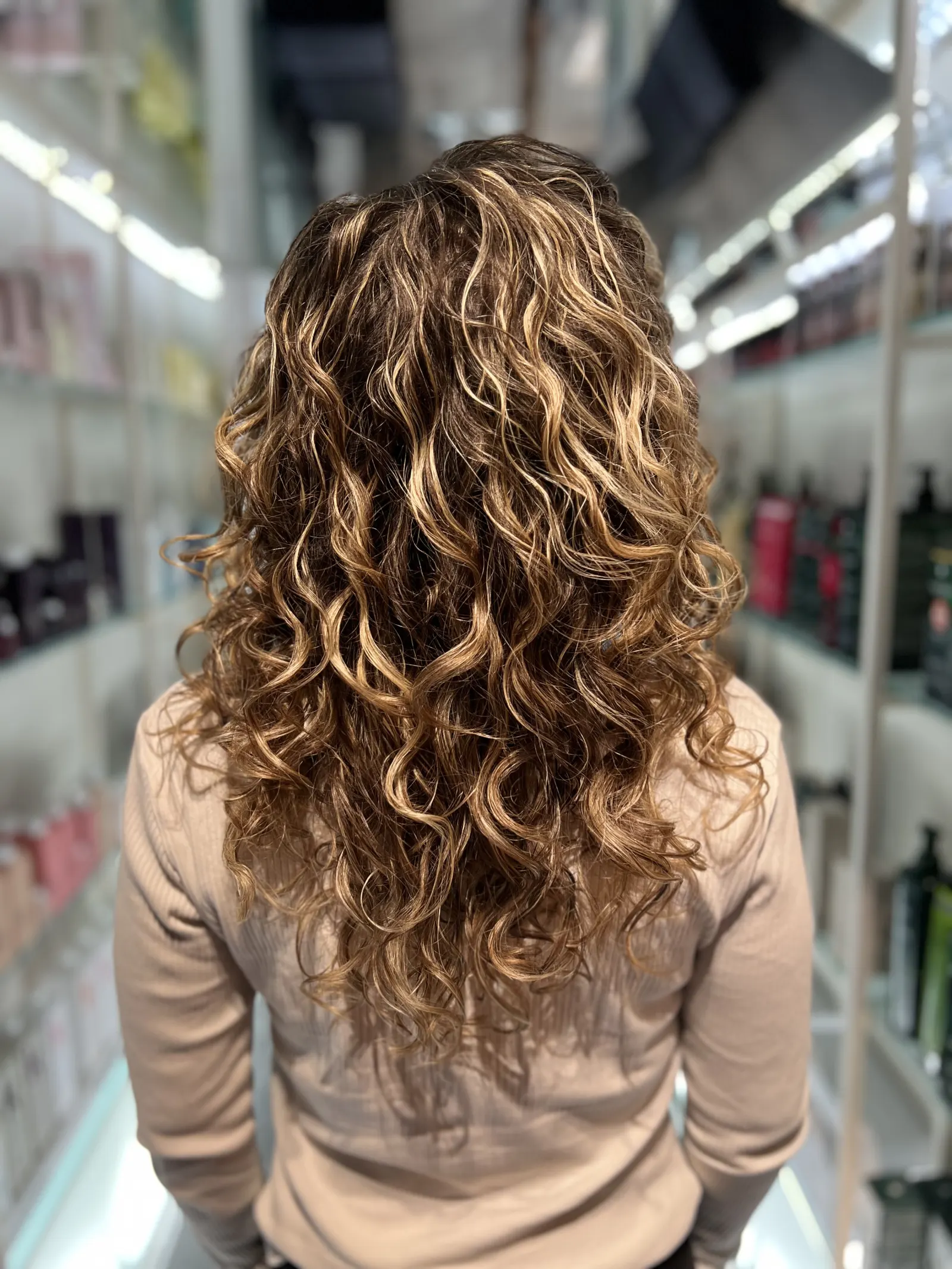Método Curly, trabajo real del salón
